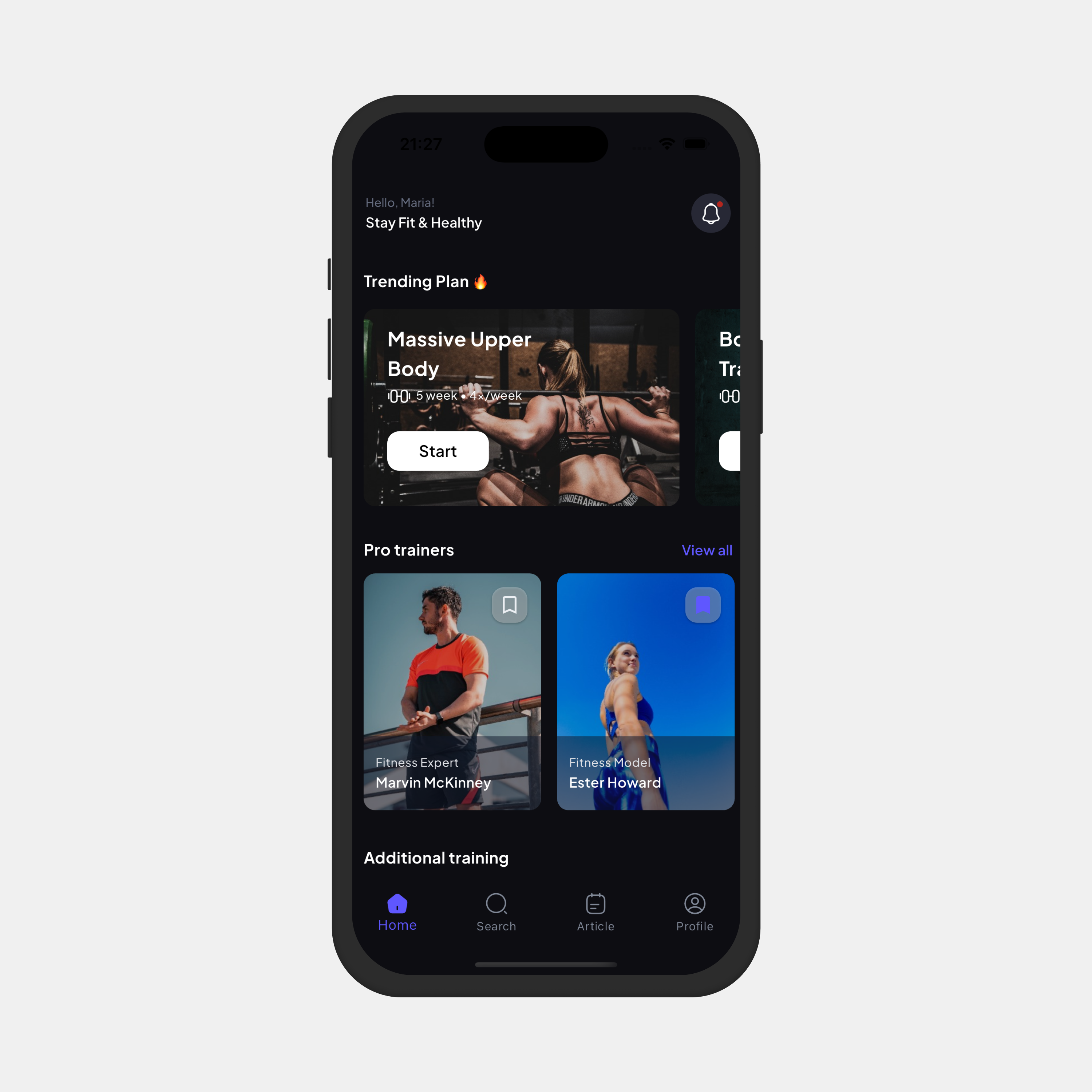 SportUp - Sport UI Kit 👑