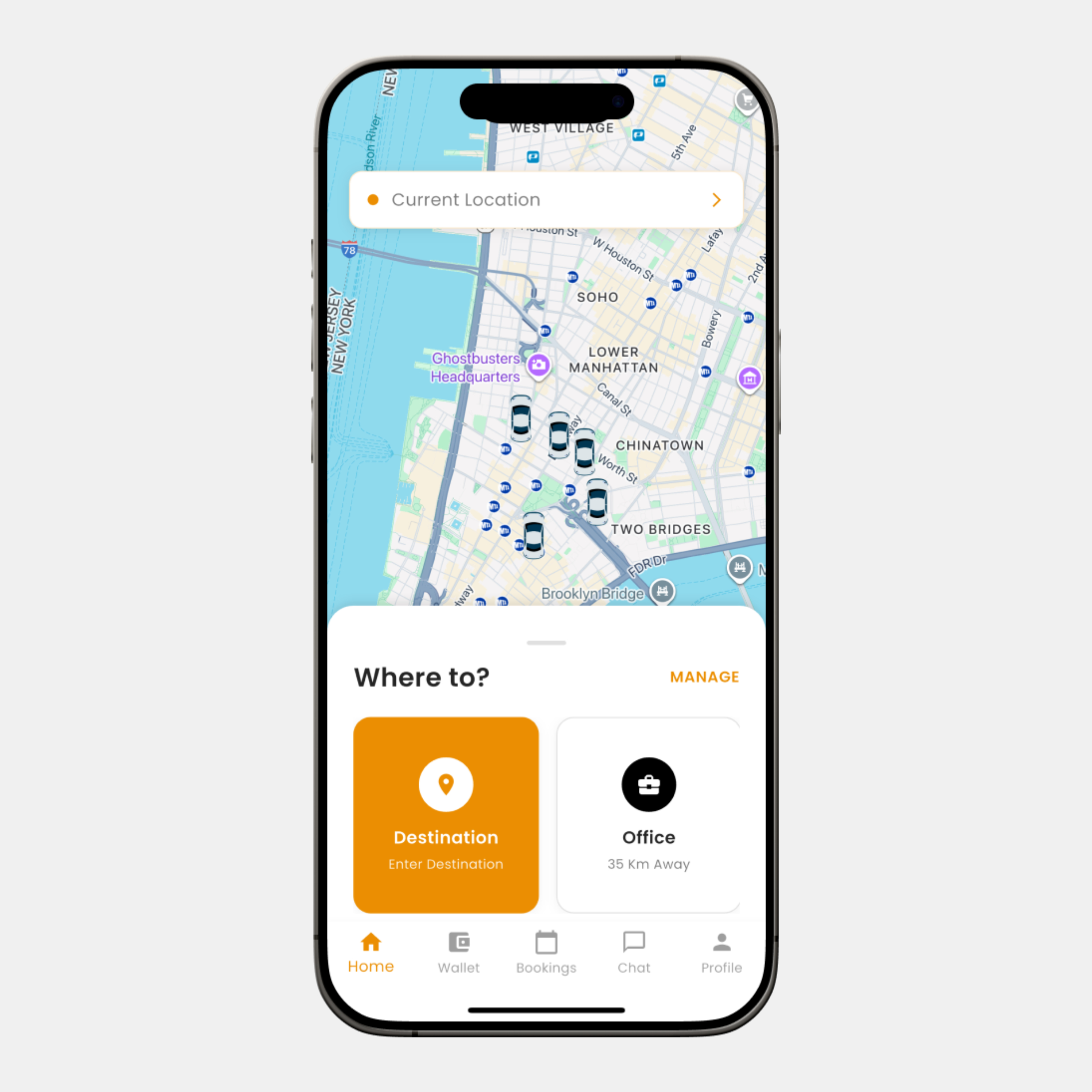 Taxi Booking - Passenger UI Kit 👑
