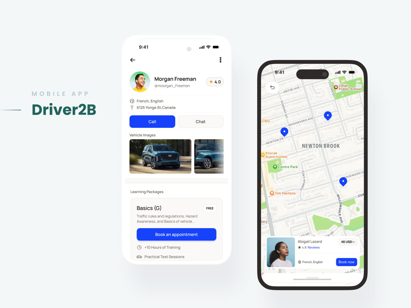Driver2B - Driver Instructor App